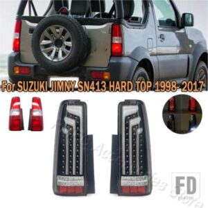 2スタイルテールライトブレーキリバースLEDランプ付きスズキジムニーSN413ハードトップ1998 1999 2000-2017車用