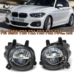 PMFC フォグランプ 車フロント LED フォグランプ ドライビングランプ BMW F20 F21 F22 F23 F30 F31 F32 F34 GT F35 LCI 63177315559 63177315560