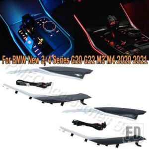 11色 センターコンソール サドル ライト LED 装飾ライト アンビエントライト BMW 新型 3/4 シリーズ G20 G22 M3 M4 2020 2021 車用