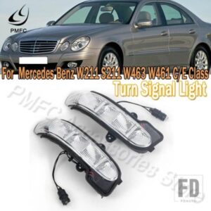 メルセデスベンツ W211 S211 W463 W461 C/E クラス 2038201321 2038201421 用 ウィンカーライト リアビュー サイドミラーインジケーターライト
