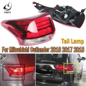 PMFC リアテールランプ ブレーキ リアバンパーライト 三菱アウトランダーPHEV 2016 2017 2018-2021 ブレーキランプ ストップライト テールライト