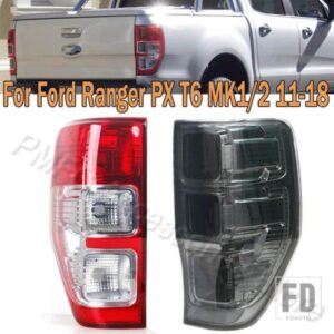PMFC リアテールライト スモーク リアテールランプアセンブリ フォード レンジャー PX T6 MK1 / MK2 ワイルドトラック XLT XL XLS 2011 2012 2013 - 2018用