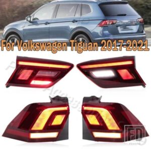 テールライト ウィンカーライト ブレーキライト 車 リアバンパー テールランプ VW TIGUAN 2017-21 5NN945095A 5NN945096A