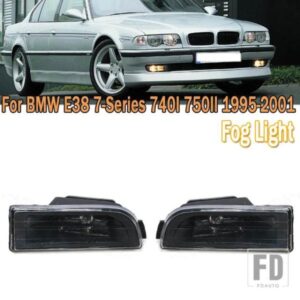 フロントバンパーフォグランプ電球付きフォグランプアセンブリ BMW E38 7シリーズ 740I 750IL 1995-2001 63178352024 63178352023 車用