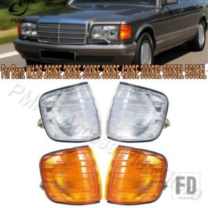 フロントコーナーライト ベンツ W126 260SE 280SE 300SE 380SE 420SE 300SEL 500SEL 560SEL 0008209021JP フロントフォグランプ用