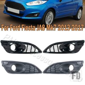 フロントバンパー フォグランプグリル ハニカムフォグランプカバー フォード フィエスタ JA8 MK7 2013-17 D2BZ15266CB D2BZ15266GB