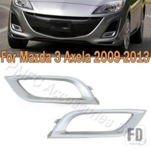 カバー フォグランプトリム フォグライトカバー フロントバンパー フォグライトギル MAZDA 3 AXELA BL 2代目 2008-2011 2012 2013用