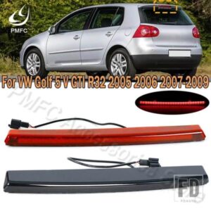 PMFC 1個 リアサードブレーキライト サードブレーキハザードストップランプ テールライト VW ゴルフ 5 V GTI R32 2005-09用