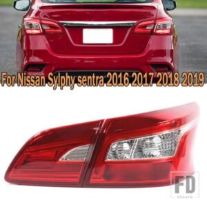 テールランプアセンブリ ブレーキ ドライビングライト ウィンカーランプ フォグランプ 車アクセサリー 日産 シルフィ セントラ 2016-19