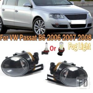 フロントバンパーフォグランプフォグランプアセンブリドライビングランプ VWパサートB6 2006 2007 2008 3C0941699 3C0941700A ハロゲンLED