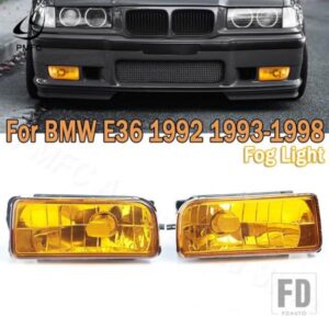 BMW E36 1992-98 フロントバンパー フォグライト カーフォグランプ カーアクセサリー 63178357389 63178357390