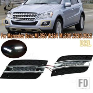 PMFC 車用 LED デイタイムランニングライト DRL フォグランプ カースタイリング 防水 メルセデスベンツ ML350 W164 ML300 ML320 2010 2011用