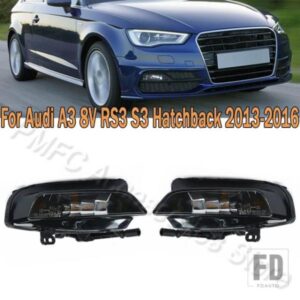 PMFC フロントバンパー フォグランプ アセンブリ ドライビングフォグライトランプ AUDI A3 8V RS3 S3 ハッチバック 2013 2014-2016 8V0941699 8V0941700