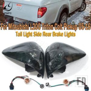 PMFC 2個 車用スモークテールライト サイドリアブレーキリバースライト 三菱 L200 トライトン コルト ピックアップ 2005 2006-2016用 カーパーツ