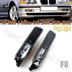 PMFC フロントバンパー フォグランプ ドライビングランプ フォグランプ バルブ無 BMW 3シリーズ E46 323I 325I 328I 330I 4ドア 1999 2000 2001用
