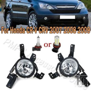 PMFC フォグランプ フロントバンパー フォグライト バルブ付き ホンダ CR-V CRV 2007 2008 2009 RE1 RE2 RE4 33951-SWA-H01 33901-SWA-H01