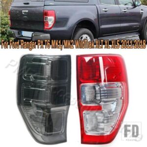 車用リアテールランプアセンブリ テールライト ウィンカーライト スモーク フォード レンジャー PX T6 MK1 MK2 WILDTRAK XLT XL XLS 2011-2018用