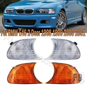 PMFC サイドコーナーライトウィンカーウインカー FOGLIGHT ランプカーアクセサリー BMW E46 2 ドア 35796 63126904300