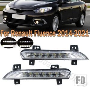 LED DRL デイライト フロントバンパー DRL デイランニング用 ランニングランプ ルノー フルエンス 2014-16-2021 266057986 266005976