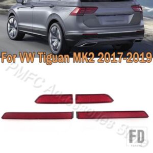 車用リアバンパーブレーキライト リアフォグライト リフレクター ストップシグナルライト VW TIGUAN 2017-20 5NA945104 5NA945106