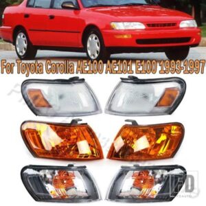 PMFC フロントコーナーライトカバー ウィンカーランプ バルブ無 トヨタ カローラ AE100 AE101 E100 1993-97 81611-12530