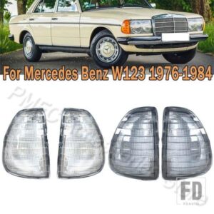 車用フロントコーナーライトウィンカーライトカバー ベンツ W123 1976 1977 1978 1979 1980 1981 1982 1983 1984 対応 1305233052