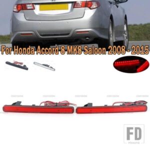 PMFC ホンダ アコード 8 MK8 サルーン 2008-2015 EU アキュラ TSX セダン 2009-2014 バージョン 車用 LED リアバンパー リフレクター ライト ブレーキランプ