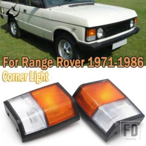 PMFC 車用フロントサイドコーナーライト ウィンカーインジケーターライトランプ スクエアプラグ ランドローバー レンジローバー 1971-1986 PRC8949