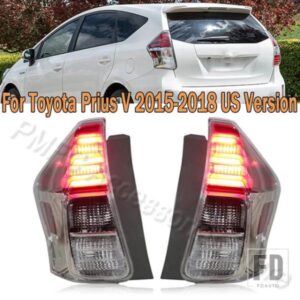 LEDテールライト リアウィンカーライト ストップブレーキパーキングランプ カーアクセサリー トヨタ プリウスV 2015-2018 USバージョン 8155147272