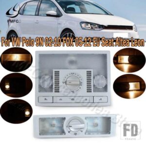 PMFC VW POLO 9N 2002-2010 FOX 2005-2012 EU SEAT ALTEA LEON 読書灯ランプスイッチ 6Q0959613A 6Q0959613A 6Q0947291A