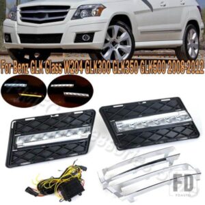 PMFC LED 車用フロントバンパー デイタイムランニングライト DRL カースタイリング ベンツ GLK クラス W204 GLK300 GLK350 GLK500 2008 2009 2010-2012