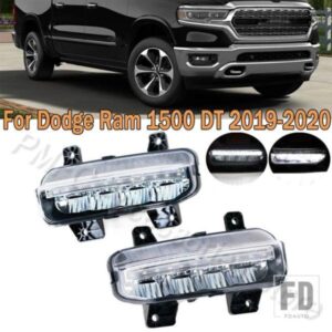 PMFC LED 車用 フロントバンパー フォグランプ フォグランプ ダッジ ラム 1500 DT 2019-2020 82215273AB ヘッドライト フォグランプ カーアクセサリー