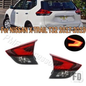 車用リアバンパーテールライトテールブレーキストップライトテールランプ日産エクストレイルT32 2017 2018 2019用テールライトウィンカーライト