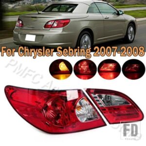 リアバンパー テールライト ウィンカーライト ブレーキライト テールランプ クライスラー セブリング 2007 2008 用 車用ストップランプ 5303987AE-PFM