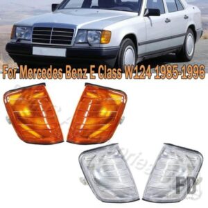 PMFC コーナーライト フロントウィンカーライトランプ ホワイト イエロー メルセデスベンツ W124 1985 1986 1987-1995 1248261243 1248261143