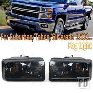 フロントバンパーフォグランプフォグランプアセンブリ電球付き SUBURBAN TAHOE AVALANCHE SILVERADO 2007-2011 2012 2013 25883246 25883245