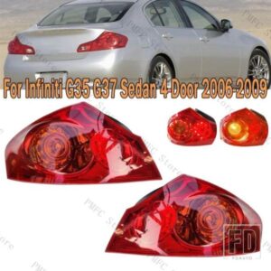 テールライトアセンブリ リアウィンカーライト ブレーキランプ リバースランプ インフィニティ G35 G37 セダン 4ドア 2006-2009 26550-JK00D