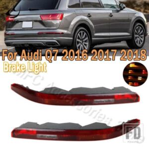 車用リアバンパーブレーキライトフォグランプウィンカーランプリバースランプ電球4個付きAUDI Q7 2016-2018 4M0945096 4M0945095