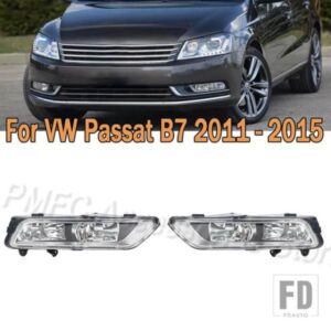 フォグランプ フロントバンパー フォグランプ 電球付き フォグランプアセンブリ VW パサート B7 2011-15 3AA941661B 3AA941662B