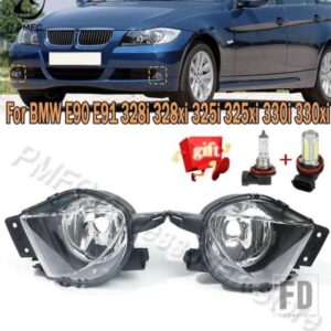 PMFC 車用フォグランプ フロントバンパー フォグランプ アセンブリ BMW E90 E91 328I 328XI 325I 325XI 330I 330XI 2005 2006-2008 63176948374