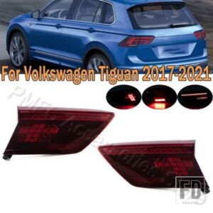 リアバンパー内側テールライト ウィンカーライト ブレーキライト テールランプ 5NN945093 5NN945094 VW TIGUAN 2017-21用