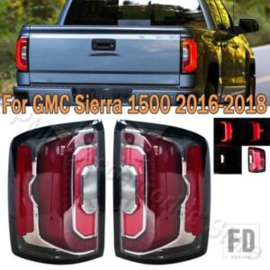 車用テールライトアセンブリ リアウィンカーライト リバースライト ブレーキランプ GMC SIERRA 1500 2016 2017 2018 84365930 84365931