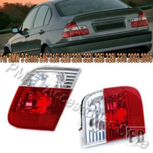 インナーテールライトアセンブリ リアブレーキライト フォグランプ テールランプ BMW 3シリーズ E46 316I 318I 320I 323I 325I 328I 330I 2002-2005用