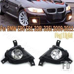 PMFC フロントバンパー フォグランプ アセンブリ フォグライト ドライビングライト BMW E90 E91 328I 335I 2009 2010 2011 63177199893 63177199894