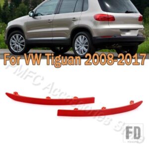 リアバンパー リバースブレーキライト リフレクターランプ VW ティグアン 2009-17 5N0945105 5N0945106