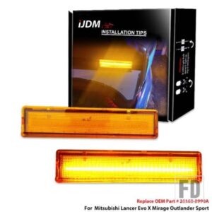 1980 - 1986 フォード ブロンコ F-100 F-150 F-250 F-350 ブロンコ フル LED サイドマーカーライト カーフロントバンパー サイドマーカー T10 12V 2個