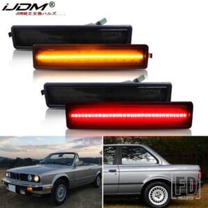 IJDM サイドマーカーランプ BMW E30 3シリーズ 325I 318I 325E BMW E34 5シリーズ 530I 525I 540I E32 7シリーズ用 ウィンカーライト T10