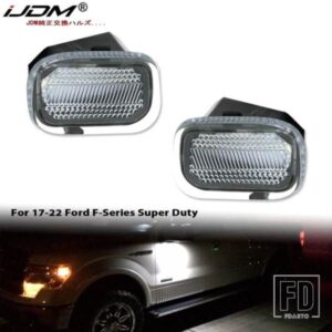 2017-2022年式フォードFシリーズF-150 F-250 F-350 F-450牽引ミラーパドルライト対応2個