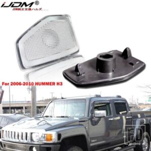 IJDM 2005/2006-2010 ハマー H3 全モデル 2009-2010 ハマー H3T 全モデル用 フェンダーサイドマーカーリピーターライトハウジング