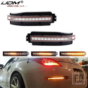 車スタイル フルLEDウィンカーライト テールライトブレーキランプ 日産 350Z アンダーバンパーテールランプ バックアップリバースライト 03-09用